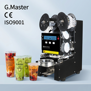 Machine <span class=keywords><strong>de</strong></span> scellage thermique automatique numérique intelligente pour films en rouleau, idéale pour les gobelets et cartons <span class=keywords><strong>de</strong></span> boissons, <span class=keywords><strong>de</strong></span> thé au lait, à économie d'énergie - Product Image 2