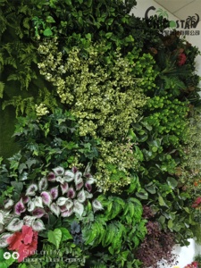 Plantas artificiales personalizables <span class=keywords><strong>para</strong></span> interiores y exteriores, pared de salón, pared <span class=keywords><strong>vertical</strong></span> verde <span class=keywords><strong>para</strong></span> jardín - Product Image 2