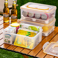 HANGSHAU Boîte de conservation des aliments scellée multifonctionnelle pour réfrigérateur adaptée aux cuisines domestiques