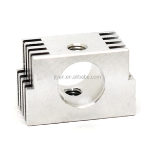 Milling Fin Component <strong>CNC</strong> Machined Heat Sink Aluminum Cooling Block for Industrial Electronics - Product Image 5