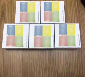 Inpods 12หูฟังไร้สาย <span class=keywords><strong>I12</strong></span>มินิสปอร์ต TWS, Macaron TWS เอียร์บัดคู่ por 4 <span class=keywords><strong>Pro</strong></span> 6 I9S I7S พร้อมกล่องชาร์จในหู - Product Image 1