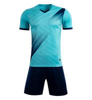 Nouvelle saison uniforme de football de haute qualité Sublimation respirant maillot de football classique en maille de grande taille