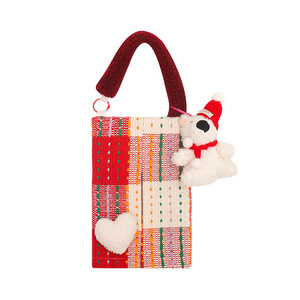 Porte-mouchoirs créatif et mignon en forme de poupée pour voiture, sac suspendu en tissu artistique avec languette de traction, accessoire d'intérieur automobile pour femmes et enfants, pour siège arrière - Product Image 5