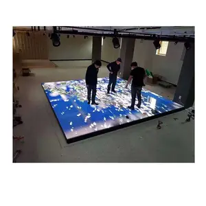 LED Dance Floor Interactive P3.91 P4.81 P6.25 LED Display for stage show, exhibition hall and advertising public