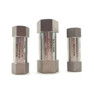 Yüksek basınçlı tek yönlü valf 304 paslanmaz çelik 1/8 "1/4" <span class=keywords><strong>3</strong></span>/8 "1/<span class=keywords><strong>2</strong></span>" <span class=keywords><strong>3</strong></span>/4 "1" <span class=keywords><strong>3</strong></span>.<span class=keywords><strong>2</strong></span> Mpa erkek konu çek valf - Product Image 6