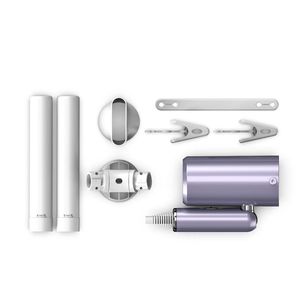 Sèche-cheveux puissant à moteur ionique DC, séchage des vêtements, une boucle de suspension, protection contre la surchauffe, buse concentratrice, séchage rapide - Product Image 4