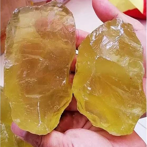 Cristallo di Citrino Naturale Grezzo all'Ingrosso, Grande Pietra di Citrino Limone per Decorazione Casa - Product Image 2