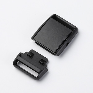 Hebilla de plástico ajustable de 20 mm, color negro, para piezas de mochilas y equipaje - Product Image 3