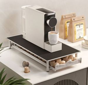 Factory Double Tier Foldable Coffee Capsule Tool <b>Storage</b> <b>Drawer</b> Rack - Product Image 4