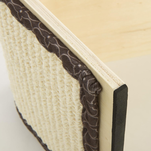 Sisal Angle <b>Ramp</b> <b>Cat</b> Scratcher, Natural Woven Sisal Surface & Stable Wooden Structure with Organic Catnip - Product Image 5