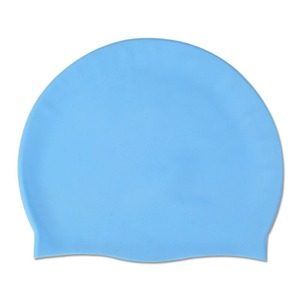 CROSS maxx Bonnet de bain en silicone Pure Color unisexe, ajustement élastique, jaune - Product Image 4
