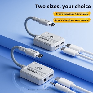 Puji GS1 <strong>Type</strong>-<strong>C</strong> <strong>Adapter</strong> for Tablets iPhone 15 iPad Pro Two-in-One with Audio Charging Output Brand New Short Circuit Protection - Product Image 3