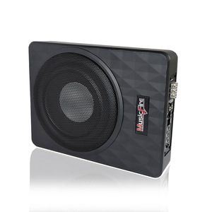 Subwoofer Activo MusicFire Basspro Nano de 10 Pulgadas y 12V para Auto, Diseño Compacto, Salida Estéreo - Product Image 2