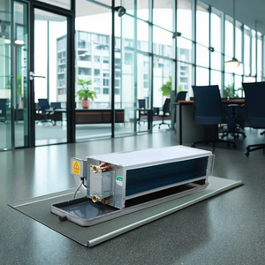 Système de climatisation HVAC avec unité de traitement d'air (UTA) horizontale dissimulée pour le chauffage et le refroidissement résidentiel - Product Image 1