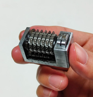 Pièces détachées pour machines d'impression offset, machine à numéroter 6 chiffres 4x8 pour machine à numéroter à l'envers (chiffres romains)