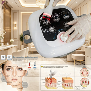 Máquina <span class=keywords><strong>de</strong></span> Electroporación para <span class=keywords><strong>Mesoterapia</strong></span> <span class=keywords><strong>Virtual</strong></span>, Alternativa a las Inyecciones sin Agujas, Administración Transdérmica <span class=keywords><strong>de</strong></span> Macromoléculas - Product Image 1