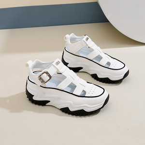 2024 usine nouvelle hauteur augmentant chaussures de course pour femmes été respirant sandales d'extérieur - Product Image 6