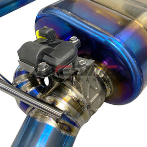 Échappement en titane Valvetronic de <span class=keywords><strong>3</strong></span> pouces pour VW <span class=keywords><strong>Golf</strong></span> MK7/7.5 <span class=keywords><strong>GTI</strong></span>, silencieux à clapets, échappement arrière avec télécommande - Product Image 2