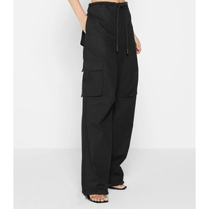 Pantalones vaqueros cargo estampados de pierna ancha para mujer, de mezclilla, holgados, estilo urbano, tallas grandes, de verano, informales, a la moda - Product Image 4