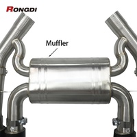 Nuevo Tubo de Escape Catback de Acero Inoxidable 304 para M2 G87 S58 3.0T 2021-2024 Valvetronic con Acabado Cepillado de 1.5mm de Espesor