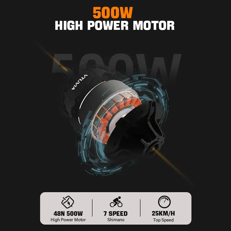 Mỹ Kho Bị mắc kẹt 500W 750W 48V Động Cơ Chất Béo Lốp Đầy Đủ Hệ Thống Treo Điện Leo Núi Xe Đạp Bụi Bẩn Thành Phố Xe Đạp Xe Máy Điện