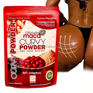 Kit de Crema en Polvo Herbal Maca Plus Ultimate <span class=keywords><strong>Curves</strong></span> de Marca Privada para Aumento de Glúteos, Producto Completo para Agrandar los Glúteos a un Precio Accesible - Product Image 1