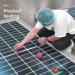 Panneau solaire monocristallin bifacial à demi-cellules PERC haute efficacité YANGYI NEW ENERGY 575W avec compatibilité BIPV - Product Image 2