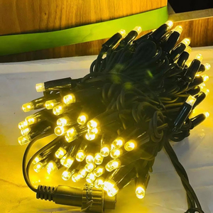 Guirnalda de Luces LED de Globo para Exteriores, Impermeables IP67, Ahorro de Energía, para Navidad, con Bombillas LED Transparentes, Opciones de Longitud de 10M/15M - Product Image 1
