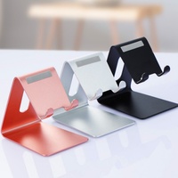 Soporte Universal de Aluminio Anticorrosión Ligero de 110g para Teléfono Móvil y Tableta, Clip Flexible Ajustable, 1 Año de Garantía