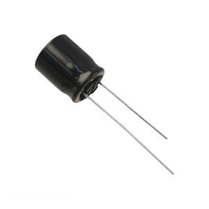 Distribuidor Autorizado, Condensador de Aluminio de 100 uF, EEU-FR1J101, 20%, 63V, Tipo RADIAL TH - Product Image 1