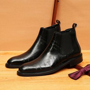 High-end Men's Dress Shoes Italian Style Formal Genuine Leather Shoes Handmade Loafers Business Formal Oxford Shoes for Men - Product Image 2