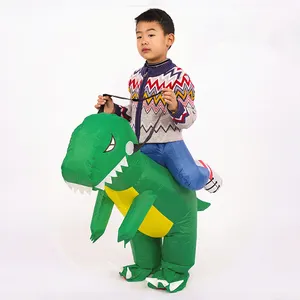 Dinosaur Inflatable Suit For Children Funny Costume Dinosaur Mount Cosplay for Party or Activities