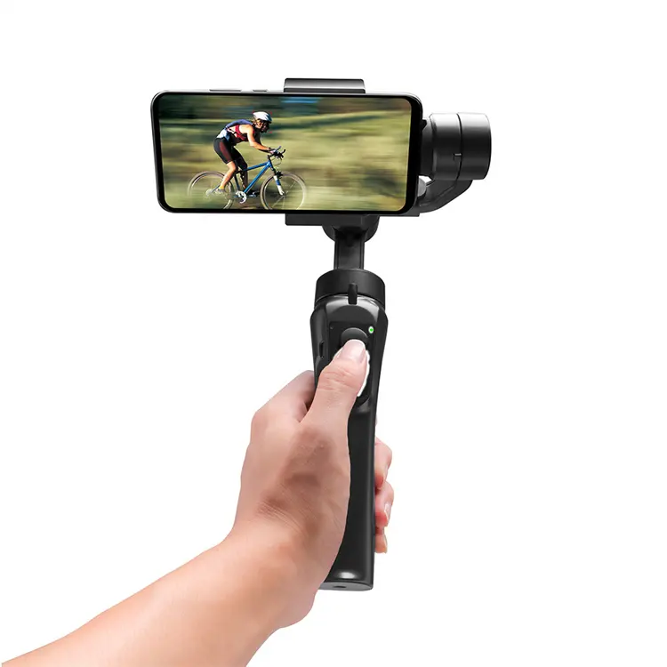 F6 Camera Professional Top quality Gimbal 3 Axis Gimbal Handheld Stabilizer App Support Auto tracking suitable for mobile phones