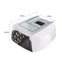 Lampe à ongles LED UV haute puissance 126w rechargeable sans fil, manucure, séchage rapide du vernis à ongles, tous les vernis gel pour salons de manucure