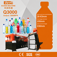 Machine de soufflage de bouteilles PET à 2 cavités, compétitive, 3000 BPH, idéale pour les nouveaux projets d'embouteillage