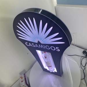 Pantalla brillante, <span class=keywords><strong>Casamigos</strong></span> personalizados, botella de <span class=keywords><strong>Tequila</strong></span>, presentador Led acrílico glorificador, letrero de neón, servicio de botella VIP para fiesta, club nocturno, Lo - Product Image 4