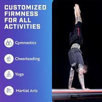 Prix usine personnalisé gonflable Airtrack équipement PVC Tumbling Gym Mat Air Track pour la gymnastique tailles 3m/4m/5m/6m/8m/10m/12m