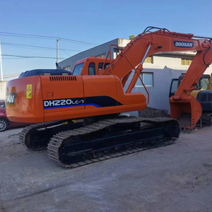 รถขุดมือสอง DOOSAN 220LC-7 225 300 และรถขุดไฮดรอลิกแบบตีนตะขาบ Cat 330dl ในเซี่ยงไฮ้สำหรับคลังสินค้า - Product Image 1