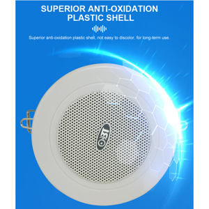 Système de sonorisation OBT-701, <span class=keywords><strong>tour</strong></span> de sonorisation pour événements intérieurs, enceinte de plafond passive intérieure à vendre - Product Image 4