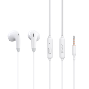 Écouteurs de jeu filaires mains libres 3,5 mm en gros à prix abordable, étanches IPX-4, avec unités de sonorisation de 14 mm et conception semi intra-auriculaire - Product Image 1