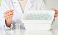 Cartouche en verre pharmaceutique prête à l'emploi, emballage en flacon, pas de lavage ni de stérilisation requis