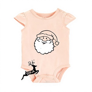 Barboteuses pour bébé en jersey doux à impression personnalisée OCS Fermeture à bouton pression en bambou biologique Tirupur Vêtements pour bébé fabriqués en Inde - Product Image 1
