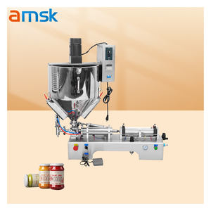 蜂蜜混合充填機全自動定量食用油計量シロップビール粘性液体充填機 - Product Image 3