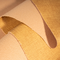Tissu imperméable bicolore en PVC simili cuir avec doublure polaire, résistant aux taches pour sièges et fabrication de sacs
