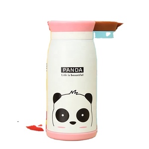 Cute Cartoon Animal Stainless Steel Insulated Water <b>Bottle</b>, 350ml Leakproof Vacuum <b>Thermos</b> BPA-Free Kids Water <b>Bottle</b> for School - Product Image 5