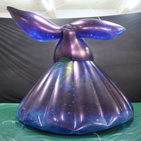 Ballon gonflable de costume de décoration de publicité d'événement de robe gonflable de PVC d'éclairage fait sur commande de LED