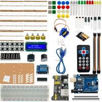 Kit de Démarrage Électronique OKY1037 : Composants Essentiels pour Enfants avec LED, Buzzer, Condensateur, Résistance et Kit de Boutons