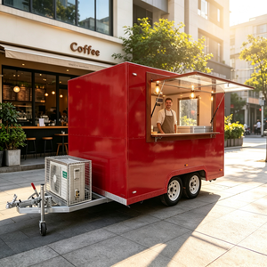 Carretto Gelati Mobile, Food Truck, Rimorchio per Alimenti con Cucina Completa, Carretto Gelati Mobile, Carritos, Foodtruck - Product Image 1