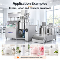 Mélangeur émulsifiant sous vide Imberson 50L pour la production de crèmes et de lotions cosmétiques, homogénéisateur sanitaire à cisaillement élevé