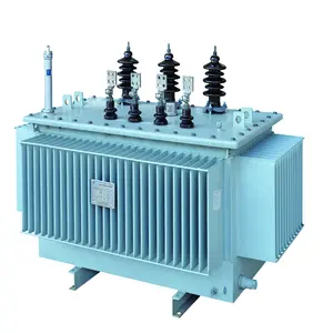 Transformador sumergido en aceite de alta calidad, transformador de potencia trifásico, precio de transformador eléctrico